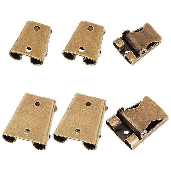 PandaHall GORGECRAFT 6PCS 2 Sizes Iron Bolo Tie Slider Clasp Bolo Tie Tips Bolo Tie Buckle Accessories Slide Lock Clips for Tie Making...
PandaHall GORGECRAFT 6PCS 2 Sizes Iron Bolo Tie Slider Clasp Bolo Tie Tips Bolo Tie Buckle Accessories Slide Lock Clips for Tie Making...