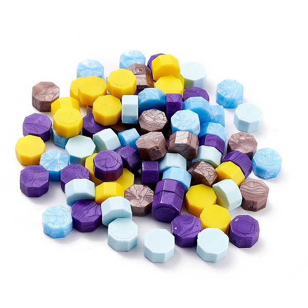 PandaHall Sealing Wax Particles, for Retro Seal Stamp, Octagon, Mixed Color, 0.85x0.85x0.5cm about 1550pcs/500g Wax Multicolor
PandaHall Sealing Wax Particles, for Retro Seal Stamp, Octagon, Mixed Color, 0.85x0.85x0.5cm about 1550pcs/500g Wax Multicolor