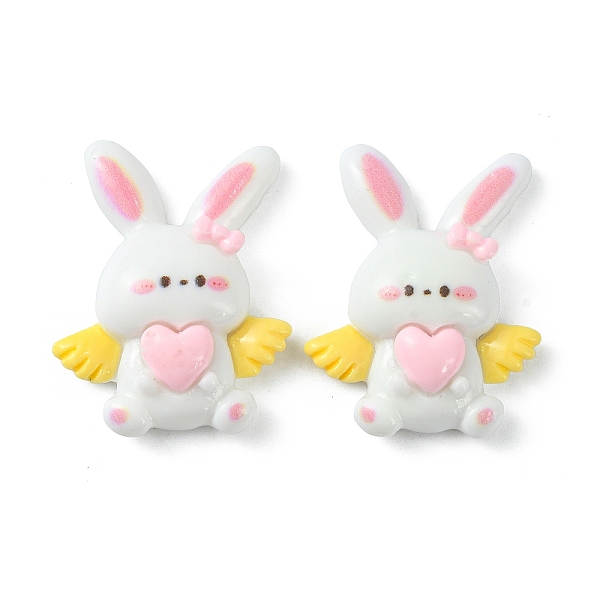 PandaHall Opaque Resin Cabochons, Rabbit with Wings, White, 32x25x8mm Resin Rabbit White
PandaHall Opaque Resin Cabochons, Rabbit with Wings, White, 32x25x8mm Resin Rabbit White