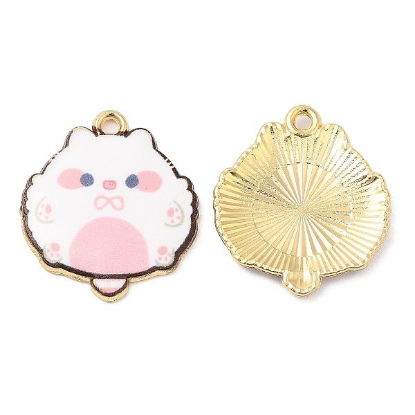 PandaHall Alloy Enamel Pendants, Cadmium Free & Nickel Free & Lead Free, Golden, Cat Charm, White, 22x19.5x2.5mm, Hole: 1.4mm Alloy+Enamel...
PandaHall Alloy Enamel Pendants, Cadmium Free & Nickel Free & Lead Free, Golden, Cat Charm, White, 22x19.5x2.5mm, Hole: 1.4mm Alloy+Enamel...