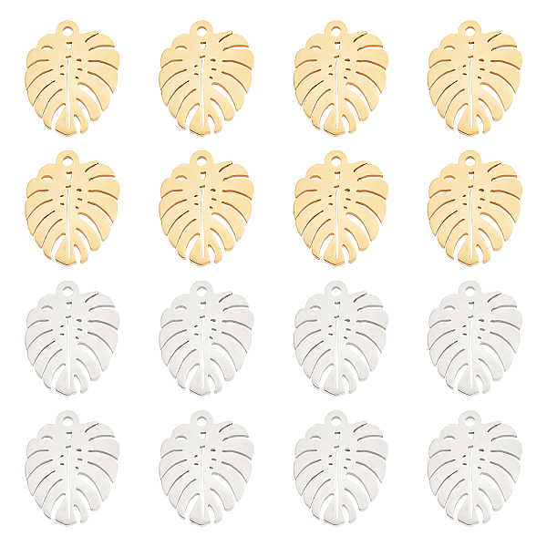 PandaHall SUNNYCLUE 1 Box 20Pcs 2 Colors Monstera Leaf Charm Gold Leaves Charms Sring Plant Charm Stainless Steel Leaf Charms for Jewelry...
PandaHall SUNNYCLUE 1 Box 20Pcs 2 Colors Monstera Leaf Charm Gold Leaves Charms Sring Plant Charm Stainless Steel Leaf Charms for Jewelry...