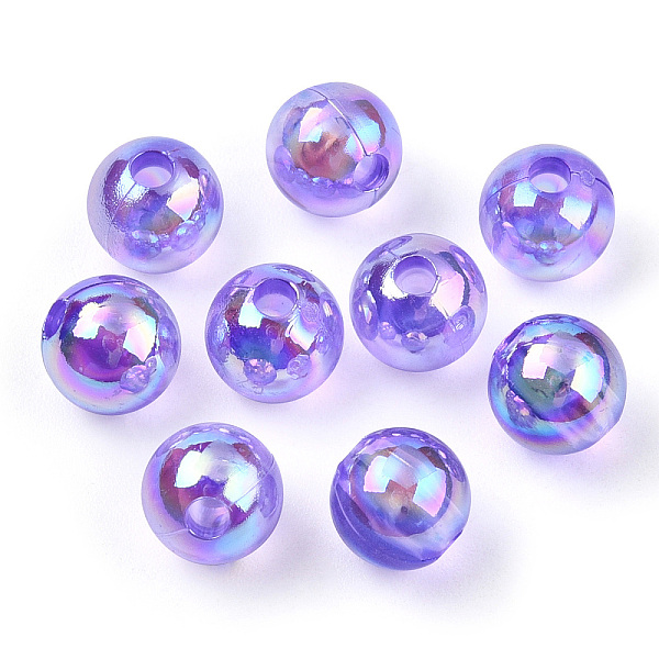 PandaHall Transparent Acrylic Beads, AB Colors Plated, Round, Blue Violet, 8mm, Hole: 2mm, about 2100pcs/500g Acrylic Round
PandaHall Transparent Acrylic Beads, AB Colors Plated, Round, Blue Violet, 8mm, Hole: 2mm, about 2100pcs/500g Acrylic Round