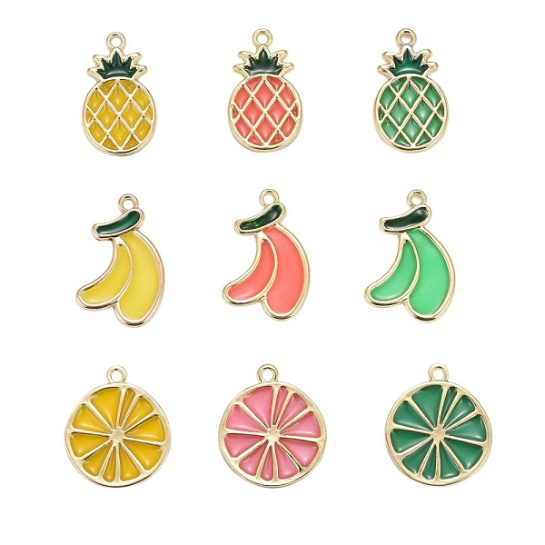 PandaHall 18Pcs 3 Kinds of Fruit Alloy Epoxy Resin Pendants, Cadmium Free & Lead Free, Banana & Lemon & Pineapple, Mixed Color, 5.4x5.3x2Cm..., Multicolor
PandaHall 18Pcs 3 Kinds of Fruit Alloy Epoxy Resin Pendants, Cadmium Free & Lead Free, Banana & Lemon & Pineapple, Mixed Color, 5.4x5.3x2Cm..., Multicolor