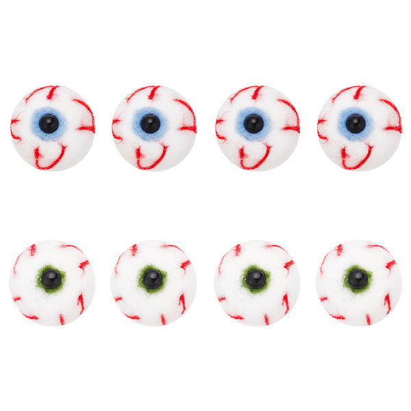 PandaHall GOMAKERER 8Pcs 2 Colors Wool Felt Craft Bloodshot Eyeballs, Doll Hair Accessories Making Supplies, Round, Mixed Color..., Multicolor
PandaHall GOMAKERER 8Pcs 2 Colors Wool Felt Craft Bloodshot Eyeballs, Doll Hair Accessories Making Supplies, Round, Mixed Color..., Multicolor