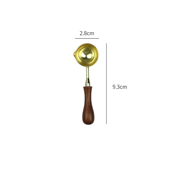 PandaHall Stainless Steel Wax Sealing Stamp Melting Spoon, with Wooden Handle, for Wax Seal Stamp Melting Spoon Wedding Invitations Making...
PandaHall Stainless Steel Wax Sealing Stamp Melting Spoon, with Wooden Handle, for Wax Seal Stamp Melting Spoon Wedding Invitations Making...