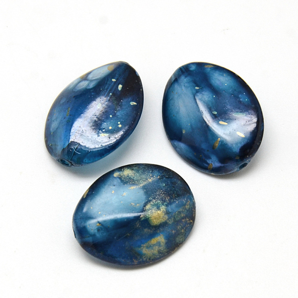 PandaHall Spray Painted Acrylic Beads, Marine Blue, 23x18x8mm, Hole: 1.5mm Acrylic Others
PandaHall Spray Painted Acrylic Beads, Marine Blue, 23x18x8mm, Hole: 1.5mm Acrylic Others