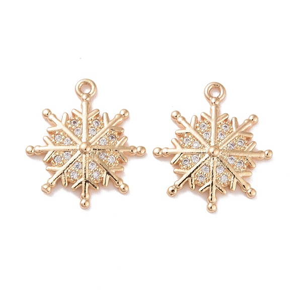 PandaHall Brass Micro Pave Clear Cubic Zirconia Pendants, Cadmium Free & Lead Free, Snowflake, Real 14K Gold Plated, 18x16x2.5mm, Hole...
PandaHall Brass Micro Pave Clear Cubic Zirconia Pendants, Cadmium Free & Lead Free, Snowflake, Real 14K Gold Plated, 18x16x2.5mm, Hole...