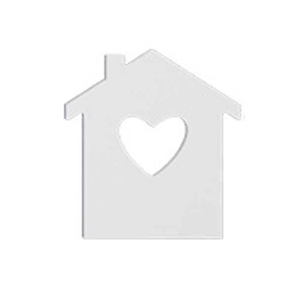 PandaHall DIY House with Heart Pattern Candle Silicone Molds, for Candle Making, White, 112x102x21mm Silicone House White
PandaHall DIY House with Heart Pattern Candle Silicone Molds, for Candle Making, White, 112x102x21mm Silicone House White