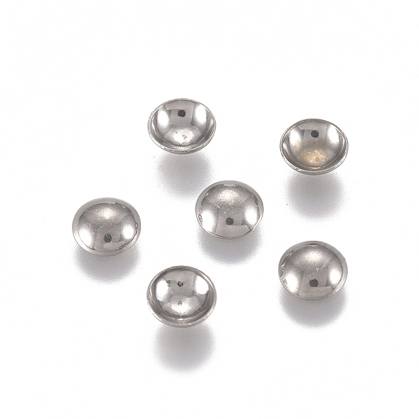 PandaHall 201 Stainless Steel Rivets Studs, Half Round, for DIY Leathercraft, Stainless Steel Color, 4x1.2mm Stainless Steel Half Round
PandaHall 201 Stainless Steel Rivets Studs, Half Round, for DIY Leathercraft, Stainless Steel Color, 4x1.2mm Stainless Steel Half Round