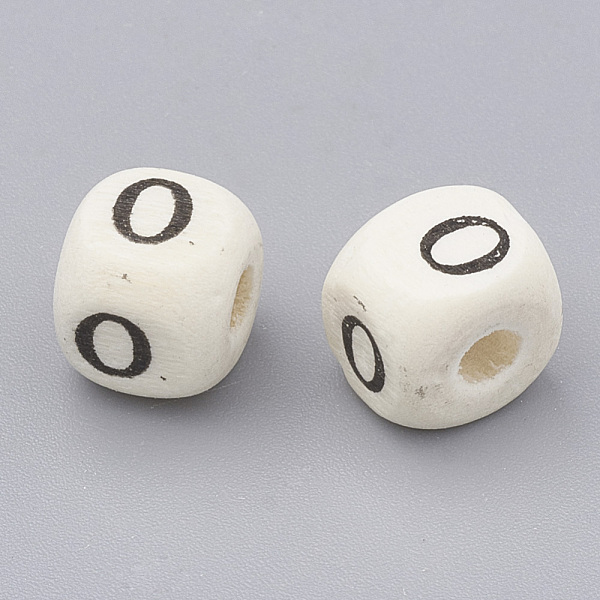 PandaHall Natural Wood Beads, Horizontal Hole, Cube with Letter, Creamy White, Random Mixed Letters, 8x8x7.5mm, Hole: 2~3.5mm, about...
PandaHall Natural Wood Beads, Horizontal Hole, Cube with Letter, Creamy White, Random Mixed Letters, 8x8x7.5mm, Hole: 2~3.5mm, about...