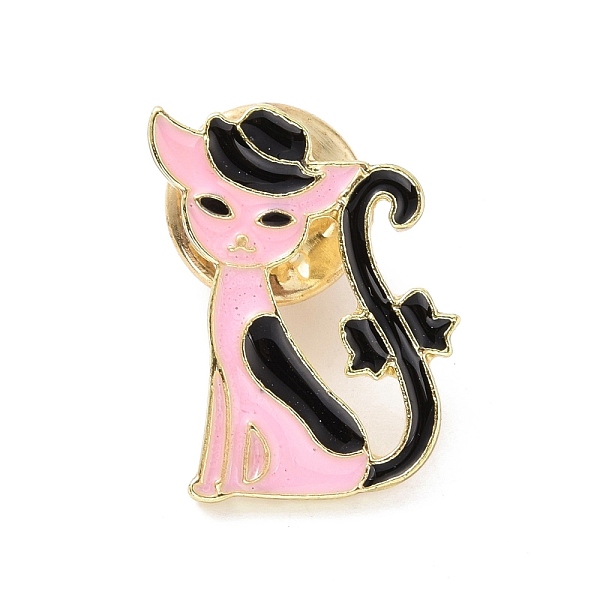 PandaHall Cat with Bowknot Enamel Pin, Light Gold Plated Alloy Badge for Backpack Clothes, Pink, 21.5x15.5x2mm Alloy+Enamel Cat Shape Pink
PandaHall Cat with Bowknot Enamel Pin, Light Gold Plated Alloy Badge for Backpack Clothes, Pink, 21.5x15.5x2mm Alloy+Enamel Cat Shape Pink
