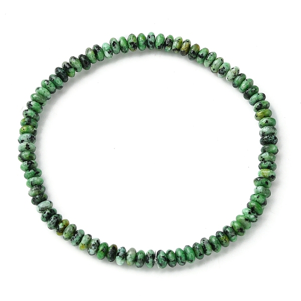 PandaHall Natural African Turquoise(Jasper) Flat Round Beaded Stretch Bracelets for Women, Inner Diameter: 2-3/8 inch(6cm) African Turquoise...
PandaHall Natural African Turquoise(Jasper) Flat Round Beaded Stretch Bracelets for Women, Inner Diameter: 2-3/8 inch(6cm) African Turquoise...
