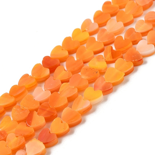 PandaHall Handmade Lampwork Beads Strands, Heart, Dark Orange, 6x6x2~2.5mm, Hole: 1mm, about 77pcs/strand, 15.75''~16.14''(40~41cm) Lampwork...
PandaHall Handmade Lampwork Beads Strands, Heart, Dark Orange, 6x6x2~2.5mm, Hole: 1mm, about 77pcs/strand, 15.75''~16.14''(40~41cm) Lampwork...