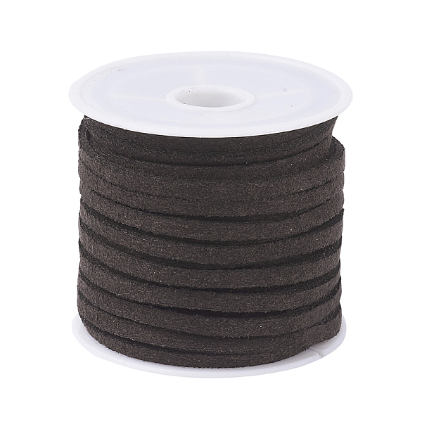 PandaHall Coconut Brown Flat Faux Suede Cord, Faux Suede Lace, 3x1.5mm, about 5.46 yards(5m)/roll Faux Suede Brown
PandaHall Coconut Brown Flat Faux Suede Cord, Faux Suede Lace, 3x1.5mm, about 5.46 yards(5m)/roll Faux Suede Brown