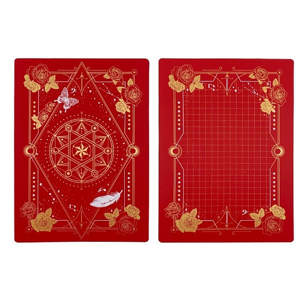 PandaHall Plastic Cutting Mat, Cutting Board, for Craft Art, Rectangle with Flower Pattern, Red, 22x30cm Plastic Rectangle Red
PandaHall Plastic Cutting Mat, Cutting Board, for Craft Art, Rectangle with Flower Pattern, Red, 22x30cm Plastic Rectangle Red