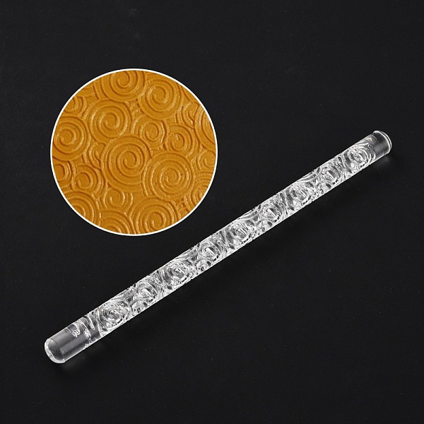 PandaHall Acrylic Clay Pattern Rollers, for Baking Embossed Cookies, Kitchen Tool, Clay Tool, Round Pattern, 16.5~16.7x0.95~1cm Acrylic..., Clear
PandaHall Acrylic Clay Pattern Rollers, for Baking Embossed Cookies, Kitchen Tool, Clay Tool, Round Pattern, 16.5~16.7x0.95~1cm Acrylic..., Clear