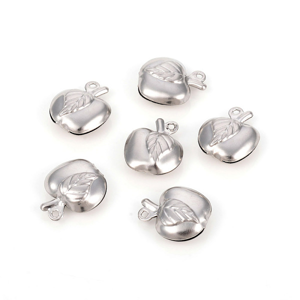 PandaHall 304 Stainless Steel Charms, Apple, Stainless Steel Color, 13x11x5mm, Hole: 1mm 304 Stainless Steel Fruit
PandaHall 304 Stainless Steel Charms, Apple, Stainless Steel Color, 13x11x5mm, Hole: 1mm 304 Stainless Steel Fruit