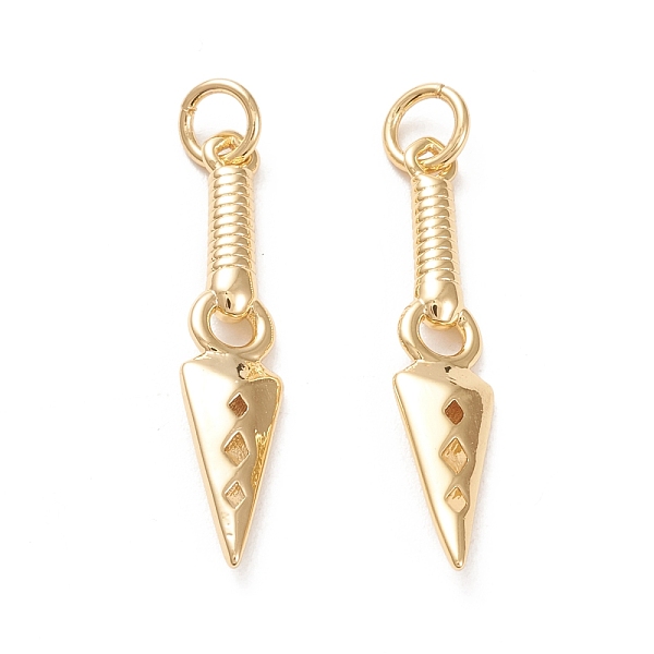 PandaHall Brass Pendants, with Jump Rings, Darts, Real 18K Gold Plated, 27.5x5.5x2.5mm, Hole: 3.5mm Brass Others
PandaHall Brass Pendants, with Jump Rings, Darts, Real 18K Gold Plated, 27.5x5.5x2.5mm, Hole: 3.5mm Brass Others