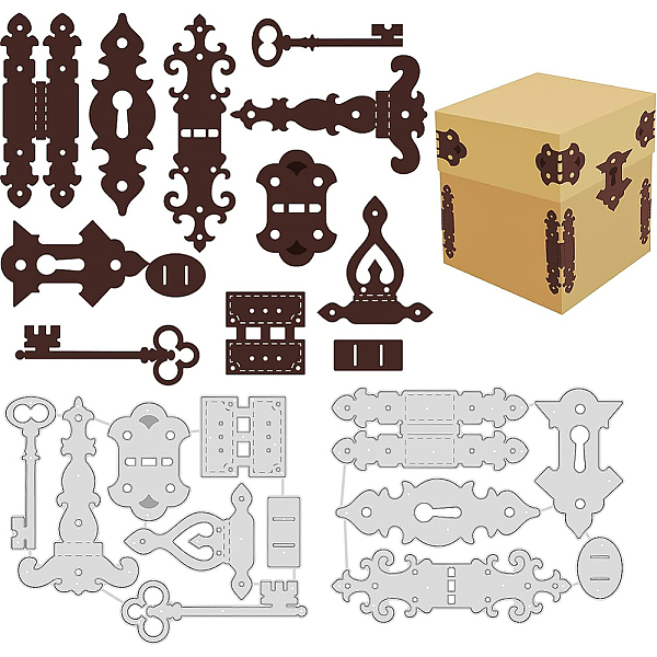 PandaHall Hinge Carbon Steel Cutting Dies Stencils, for DIY Scrapbooking, Photo Album, Decorative Embossing Paper Card, Stainless Steel...
PandaHall Hinge Carbon Steel Cutting Dies Stencils, for DIY Scrapbooking, Photo Album, Decorative Embossing Paper Card, Stainless Steel...