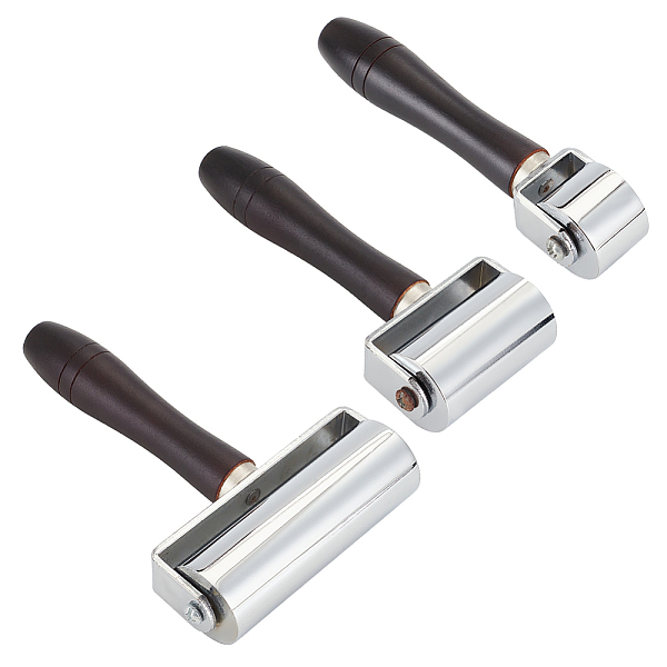 PandaHall OLYCRAFT 3 Pcs 3.9/2.4/1.1 Inch Leather Press Edge Roller Wooden Handle Leather Roller Leather Glue Laminating Roller Heavy Duty...
PandaHall OLYCRAFT 3 Pcs 3.9/2.4/1.1 Inch Leather Press Edge Roller Wooden Handle Leather Roller Leather Glue Laminating Roller Heavy Duty...
