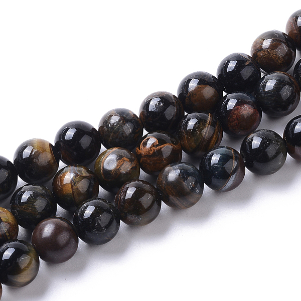 PandaHall Grade AB Natural Blue Tiger Eye Beads Strands, Round, 8mm, Hole: 1.4mm, about 50pcs/strand, 15.75 inch(40cm) Tiger Eye Round
PandaHall Grade AB Natural Blue Tiger Eye Beads Strands, Round, 8mm, Hole: 1.4mm, about 50pcs/strand, 15.75 inch(40cm) Tiger Eye Round