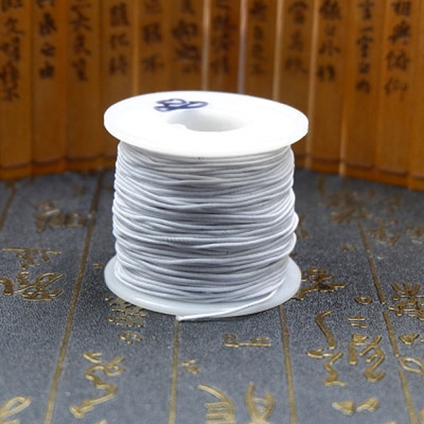 PandaHall Round Elastic Cord, for Clothing Sewing, WhiteSmoke, 12mm, about 109.36 Yards(100m)/Roll Elastic Fibre Round White
PandaHall Round Elastic Cord, for Clothing Sewing, WhiteSmoke, 12mm, about 109.36 Yards(100m)/Roll Elastic Fibre Round White