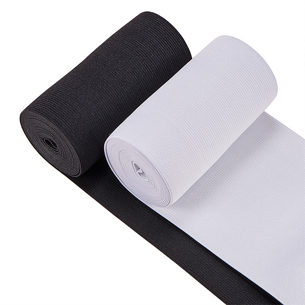 PandaHall Flat Elastic Rubber Cord/Band, Webbing Garment Sewing Accessories, Black & White, 120x0.8mm, about 3m/roll, 1roll/color..., Multicolor
PandaHall Flat Elastic Rubber Cord/Band, Webbing Garment Sewing Accessories, Black & White, 120x0.8mm, about 3m/roll, 1roll/color..., Multicolor