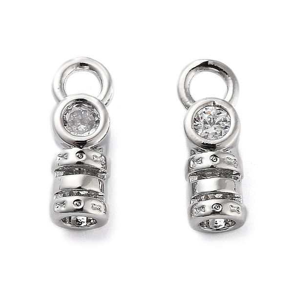 PandaHall Brass Cord Ends, End Caps with Clear Cubic Zirconia, Column, Real Platinum Plated, 11x4x3.5mm, Hole: 2mm, Inner Diameter: 2mm...
PandaHall Brass Cord Ends, End Caps with Clear Cubic Zirconia, Column, Real Platinum Plated, 11x4x3.5mm, Hole: 2mm, Inner Diameter: 2mm...