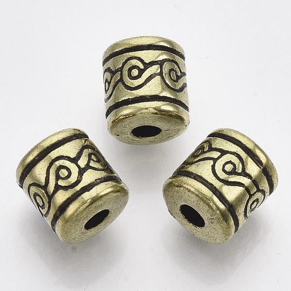 PandaHall CCB Plastic European Beads, Large Hole Beads, Column, Antique Golden, 12.5x12mm, Hole: 4mm, about 216pcs/301g Plastic Column
PandaHall CCB Plastic European Beads, Large Hole Beads, Column, Antique Golden, 12.5x12mm, Hole: 4mm, about 216pcs/301g Plastic Column