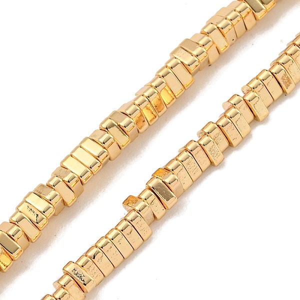 PandaHall Electroplated Synthetic Non-Magnetic Synthetic Hematite Beads Strands, Triangle, Light Gold Plated, 3x3x1mm, Hole: 0.8mm, about...
PandaHall Electroplated Synthetic Non-Magnetic Synthetic Hematite Beads Strands, Triangle, Light Gold Plated, 3x3x1mm, Hole: 0.8mm, about...