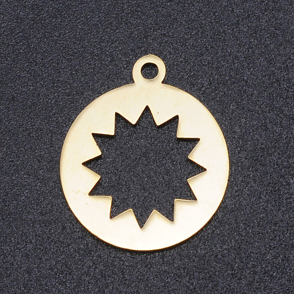 PandaHall 201 Stainless Steel Laser Cut Pendants, Golden, 17x14.5x1mm, Hole: 1.4mm 201 Stainless Steel Others
PandaHall 201 Stainless Steel Laser Cut Pendants, Golden, 17x14.5x1mm, Hole: 1.4mm 201 Stainless Steel Others