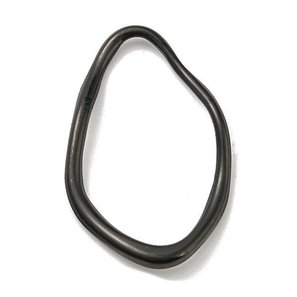 PandaHall Ion Plating(IP) 304 Stainless Steel Linking Rings, Irregular Oval, Black, 46x29.5x5.5mm, Inner Diameter: 40x23mm 304 Stainless...
PandaHall Ion Plating(IP) 304 Stainless Steel Linking Rings, Irregular Oval, Black, 46x29.5x5.5mm, Inner Diameter: 40x23mm 304 Stainless...