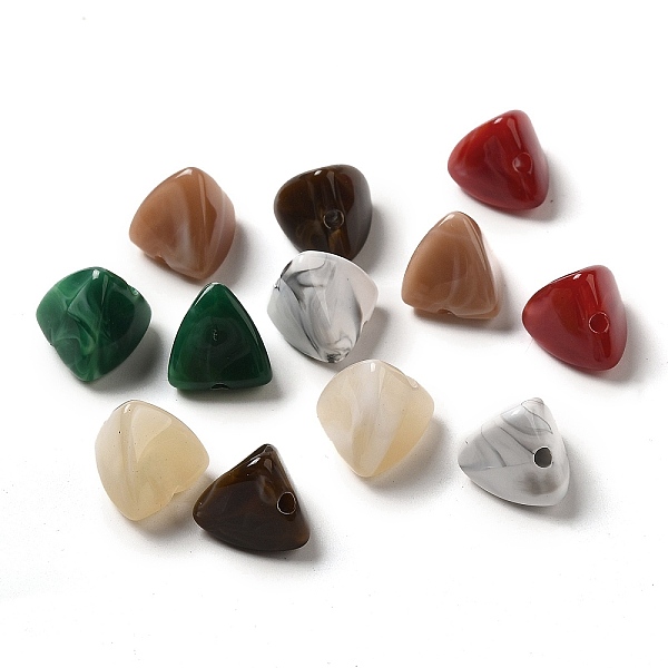 PandaHall Opaque Acrylic Beads, Triangle, Mixed Color, 12x12.5x1.5mm, Hole: 2mm, about 526pcs/500g Acrylic Triangle Multicolor
PandaHall Opaque Acrylic Beads, Triangle, Mixed Color, 12x12.5x1.5mm, Hole: 2mm, about 526pcs/500g Acrylic Triangle Multicolor