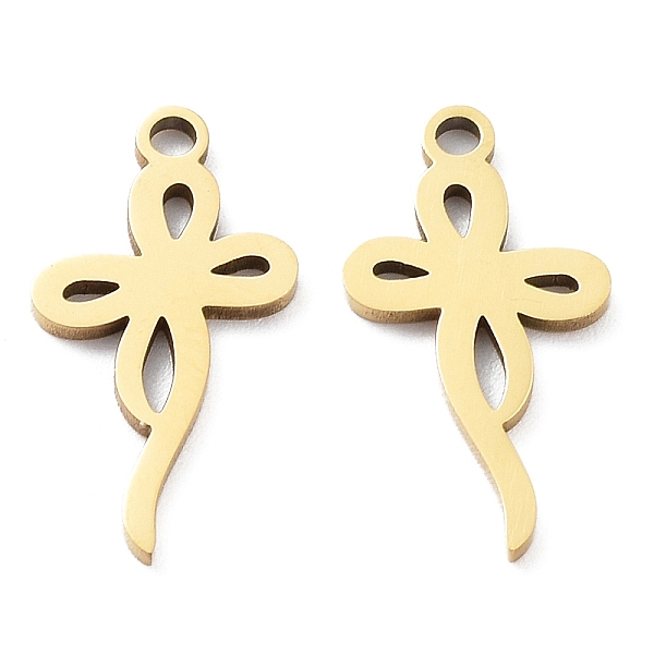 PandaHall Ion Plating(IP) 316L Surgical Stainless Steel Pendants, Bowknot Charm, Real 18K Gold Plated, 19x10x1mm, Hole: 1.2mm 316L Surgical...
PandaHall Ion Plating(IP) 316L Surgical Stainless Steel Pendants, Bowknot Charm, Real 18K Gold Plated, 19x10x1mm, Hole: 1.2mm 316L Surgical...