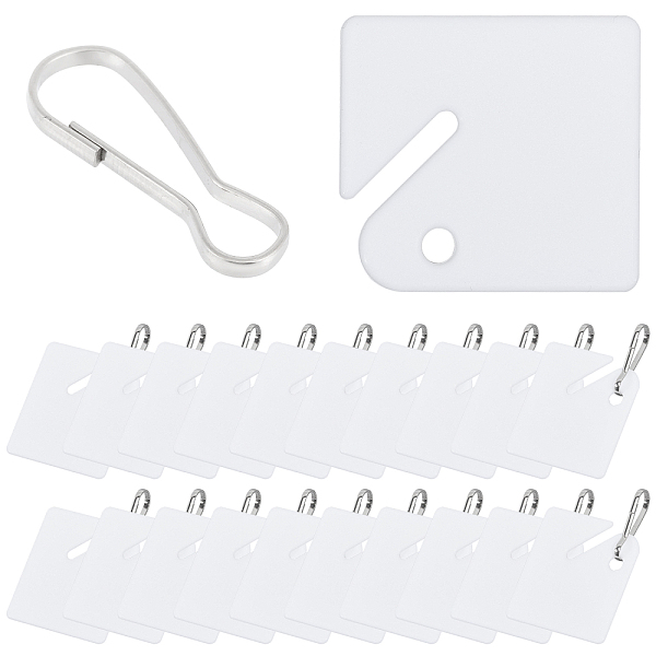 PandaHall GLOBLELAND 120Pcs Key Tags 1.4x1.5inch White Plastic Hanging Tags with Metal Snap Hooks Rack Key Tags White Square Hanging Tags...
PandaHall GLOBLELAND 120Pcs Key Tags 1.4x1.5inch White Plastic Hanging Tags with Metal Snap Hooks Rack Key Tags White Square Hanging Tags...