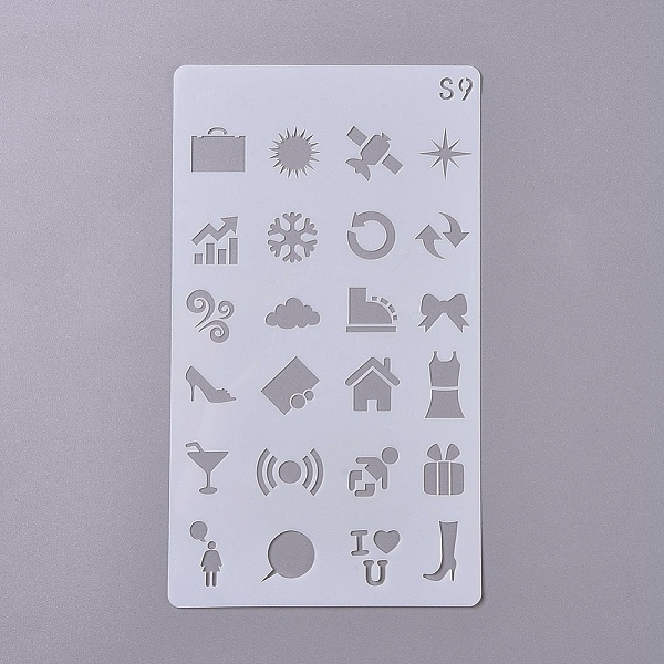 PandaHall Plastic Drawing Stencil, Drawing Scale Template, For DIY Scrapbooking, White, 17.9x10.2x0.04cm Plastic White
PandaHall Plastic Drawing Stencil, Drawing Scale Template, For DIY Scrapbooking, White, 17.9x10.2x0.04cm Plastic White