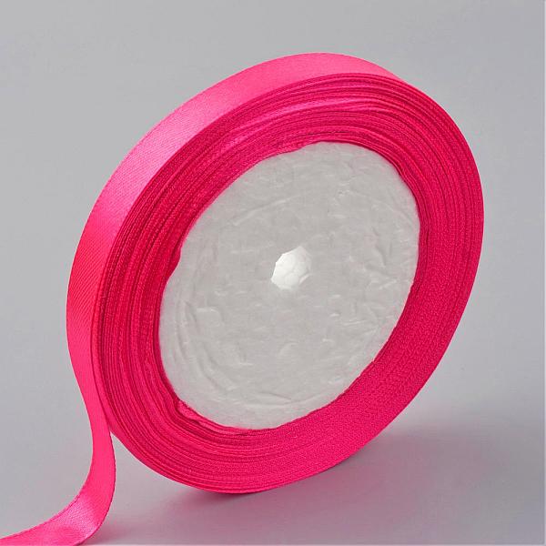 PandaHall Single Face Satin Ribbon, Polyester Ribbon, Magenta, 25yards/roll(22.86m/roll), 10rolls/group, 250yards/group(228.6m/group)..., Pink
PandaHall Single Face Satin Ribbon, Polyester Ribbon, Magenta, 25yards/roll(22.86m/roll), 10rolls/group, 250yards/group(228.6m/group)..., Pink