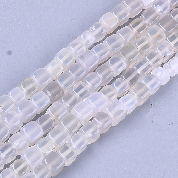 PandaHall Natural Agate Beads Strands, Dyed, Cube, WhiteSmoke, 7~8x7~8x7~8mm, Hole: 1mm, about 50pcs/strand, 14.1 inch Natural Agate Cube..., White
PandaHall Natural Agate Beads Strands, Dyed, Cube, WhiteSmoke, 7~8x7~8x7~8mm, Hole: 1mm, about 50pcs/strand, 14.1 inch Natural Agate Cube..., White