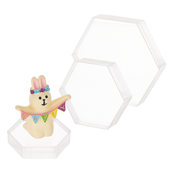 PandaHall FINGERINSPIRE 3 Sizes Acrylic Display Block 1.6/1.9/2.7 inch Hexagon Shape Clear Polished Acrylic Display Base Solid Acrylic Cube...
PandaHall FINGERINSPIRE 3 Sizes Acrylic Display Block 1.6/1.9/2.7 inch Hexagon Shape Clear Polished Acrylic Display Base Solid Acrylic Cube...