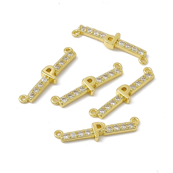 PandaHall Rack Plating Brass Micro Pave Clear Cubic Zirconia Connector Charms, Real 18K Gold Plated, Long-Lasting Plated, Cadmium Free &...
PandaHall Rack Plating Brass Micro Pave Clear Cubic Zirconia Connector Charms, Real 18K Gold Plated, Long-Lasting Plated, Cadmium Free &...