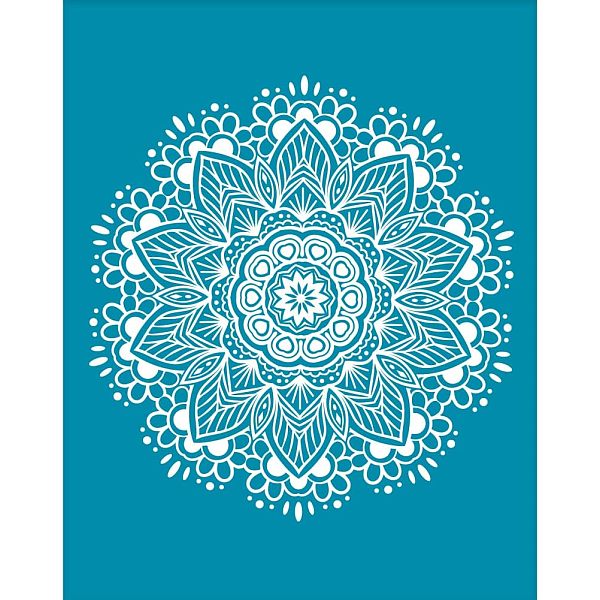 PandaHall Silk Screen Printing Stencil, for Painting on Wood, DIY Decoration T-Shirt Fabric, Flower Pattern, 100x127mm Nylon Flower Cyan
PandaHall Silk Screen Printing Stencil, for Painting on Wood, DIY Decoration T-Shirt Fabric, Flower Pattern, 100x127mm Nylon Flower Cyan