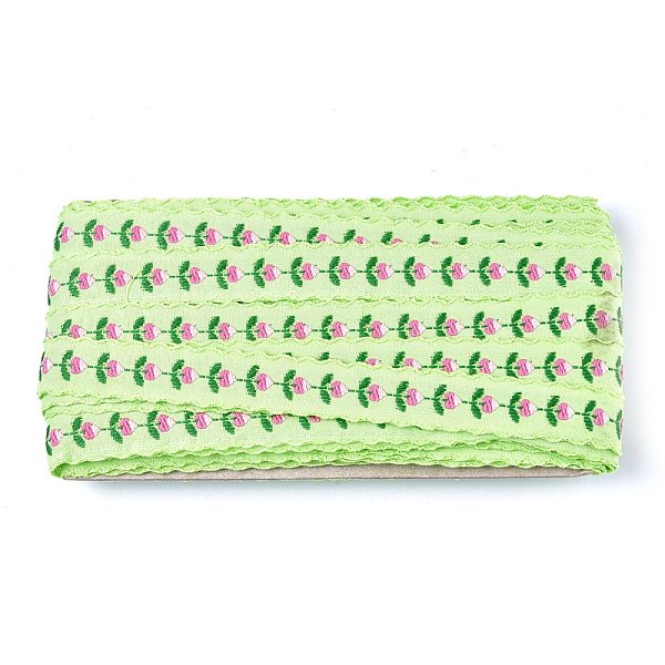 PandaHall Polyester & Polycotton Ribbons, Jacquard Ribbon, Garment Accessories, Flower Pattern, Green, 5/8"(16mm), 20m/roll Polyester Flower...
PandaHall Polyester & Polycotton Ribbons, Jacquard Ribbon, Garment Accessories, Flower Pattern, Green, 5/8"(16mm), 20m/roll Polyester Flower...