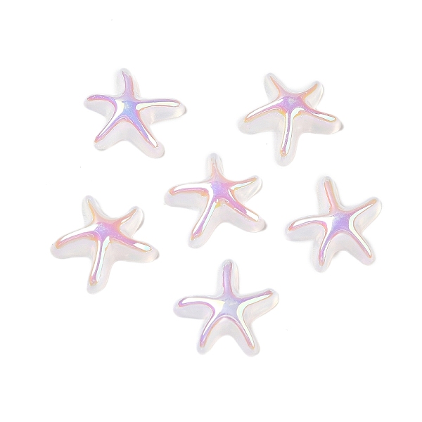 PandaHall UV Plating Acrylic Cabochons, Iridescent, Starfish, 13.5x14x4mm Acrylic Starfish
PandaHall UV Plating Acrylic Cabochons, Iridescent, Starfish, 13.5x14x4mm Acrylic Starfish