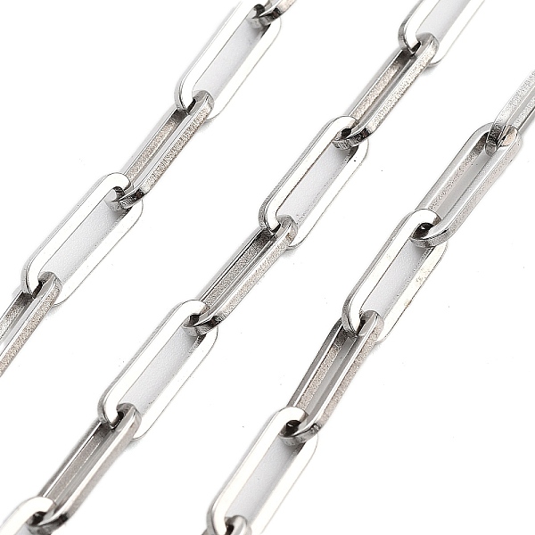 PandaHall 304 Stainless Steel Paperclip Chains, Flat Oval, Unwelded, with Spool, Stainless Steel Color, Link: 13.5x4.5x1.2mm 304 Stainless...
PandaHall 304 Stainless Steel Paperclip Chains, Flat Oval, Unwelded, with Spool, Stainless Steel Color, Link: 13.5x4.5x1.2mm 304 Stainless...