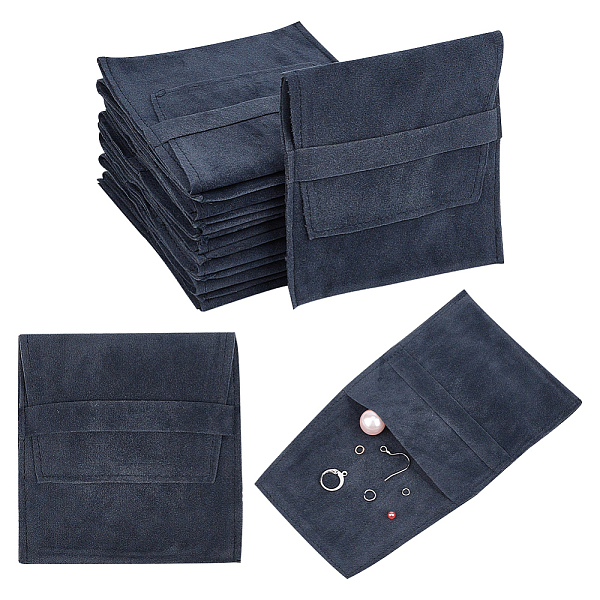 PandaHall Velvet Jewelry Flap Pouches, Folding Envelope Bag for Earrings, Bracelets, Necklaces Packaging, Rectangle, Midnight Blue...
PandaHall Velvet Jewelry Flap Pouches, Folding Envelope Bag for Earrings, Bracelets, Necklaces Packaging, Rectangle, Midnight Blue...
