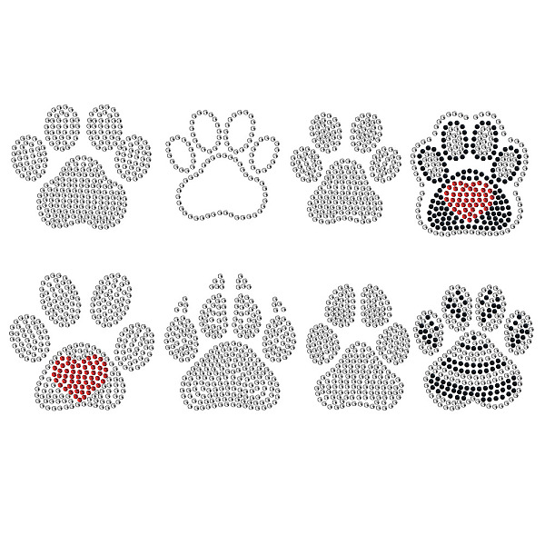 PandaHall SUPERDANT Rhinestone Iron on Transfers Dog Paw Bling Patch Cat Paw Clear Crystal Rhinestone Template for Clothes Bags Pants Animal...
PandaHall SUPERDANT Rhinestone Iron on Transfers Dog Paw Bling Patch Cat Paw Clear Crystal Rhinestone Template for Clothes Bags Pants Animal...
