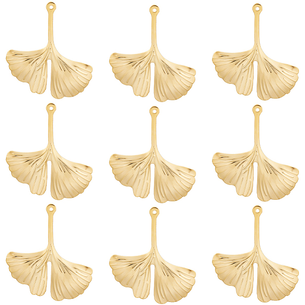 PandaHall Beebeecraft 40Pcs 201 Stainless Steel Pendants, Ginkgo Leaf, Real 24K Gold Plated, 29x25.5x1.9mm, Hole: 0.8mm 201 Stainless Steel...
PandaHall Beebeecraft 40Pcs 201 Stainless Steel Pendants, Ginkgo Leaf, Real 24K Gold Plated, 29x25.5x1.9mm, Hole: 0.8mm 201 Stainless Steel...