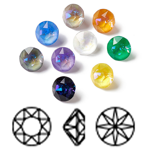PandaHall Mocha Fluorescent Style K9 Glass Rhinestone Cabochons, Pointed Back, Diamond, Mixed Color, 6x4mm Glass Rhinestone Diamond..., Multicolor
PandaHall Mocha Fluorescent Style K9 Glass Rhinestone Cabochons, Pointed Back, Diamond, Mixed Color, 6x4mm Glass Rhinestone Diamond..., Multicolor