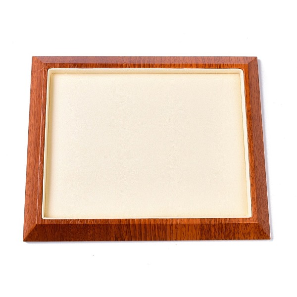 PandaHall Rectangle Wood Pesentation Jewelry Bracelets Display Tray, Covered with Microfiber, Coin Stone Organizer, Antique White...
PandaHall Rectangle Wood Pesentation Jewelry Bracelets Display Tray, Covered with Microfiber, Coin Stone Organizer, Antique White...