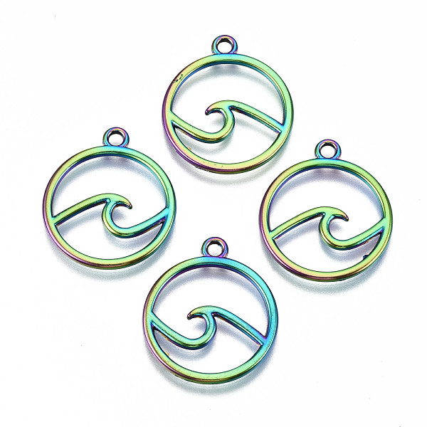 PandaHall Rainbow Color Alloy Pendants, Cadmium Free & Lead Free, 23x20x1.5mm, Hole: 1.8mm Alloy Others
PandaHall Rainbow Color Alloy Pendants, Cadmium Free & Lead Free, 23x20x1.5mm, Hole: 1.8mm Alloy Others